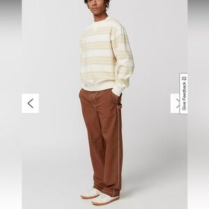 Urban Outfitters Brown Nylon Skate Fit Carpenters Size Medium